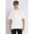 Aeden oversized T-shirt met backprint wit