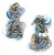 LOTT. gioielli Oorbellen Dames Ce Gb Double Knotted Sequins Earring M