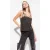 PINKO Tabita Top Crepe Accoppiato Ri Black