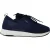 Boss Lage Sneakers in Marineblauw Polyester