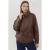 Oversized Neplederen Jas met Zakken
