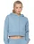 Enzo | Dames Crop Zip Hoodie