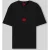 HUGO Relaxed fit T-shirt van katoenjersey, model ‘DIVIS’