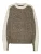 VERO MODA Trui ‘VMCORDELIA’  bruin gemêleerd / offwhite