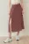 Bloemige Hoge Taille Midi Rok