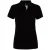 Asquith & Fox Dames/Dames Korte Mouwen Contrast Poloshirt (Zwart/Wit)