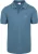 Sun68 Poloshirt Small Stripe Collar Petrol Blauw