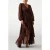 GUESS Marciano By  Elsa Wrap Flare Dress Cioccolata