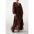 GUESS Marciano By  Elsa Wrap Flare Dress Cioccolata