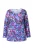 Angel of Style Shirt  lila / violetblauw / pink / zwart