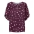 &Co Woman top met stippen donkerrood