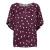 &Co Woman top met stippen donkerrood