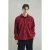 Oversized Pluche Shirt met Drukknoopsluiting