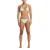 Nike Dames/Dames Bikinibroekje met reliëf (Dampgroen)