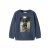 NAME IT MINI sweater met print – donkerblauw