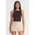 Geribbelde Halter Slim-Fit Blouse
