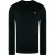 Lyle & Scott V-hals Colour Block Midlay Zwarte trui