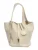 Anna Luchini Beige Rundleer Tas
