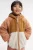 Liewood reversible gewatteerde winterjas Jackson roze/bruin/wit