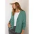 Vest met gebreide details