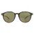 Hugo van Hugo Boss Round Mens Havana groene zonnebril