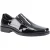 Hush Puppies Brody Leren Zwarte Instapschoenen Voor Heren