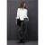 Street One Dames Overhemdblouse in effen kleur in Wit
