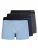 JACK & JONES Boxershorts  navy / lichtblauw / grijs