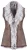 Lange damesbodywarmer van Toscana-schapenvacht-Sorocaba