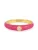 Glanzstücke München Ring  goudgeel / pink