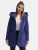 Marikoo dames wintermantel met capuchon en getailleerd model