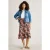 White Stuff Ava Reversible Skirt Green Multi