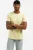 No Excess T-Shirt ronde hals geel, Effen