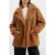 French Connection Iren Borg Peacoat Brown