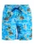 QUIKSILVER Zwemshorts ‘Everyday Straight Volley 17’  beige / azuur / lichtblauw / groen