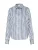DESOTO Blouse ‘Lizzy’  aqua / natuurwit