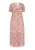 usha FESTIVAL Blousejurk ‘Spring Summer’  camel / rosé / eosine / zwart
