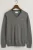 GANT Regular Fit Trui V-halsgrijs, Effen
