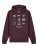 Watapparel Sweatshirt ‘Videogames’  gemengde kleuren / bordeaux