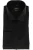 Venti Body Fit Overhemd zwart, Effen