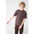 Shoeby T-shirt – donkerbruin