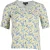 A.P.C. V-halsblouse van viscose met veelkleurige bloemenprint