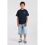 America Today T-shirt met tekst – donkerblauw