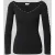 Liu Jo White Slim fit shirt met lange mouwen van viscosemix model ‘Maglia Chiusa’
