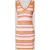 banana moon mini-jurk met V-hals model ‘SILOAM WILDERNESS’