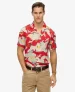 Superdry Mannen The Merchant Store – Hawaïaans Overhemd Rood