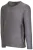 TRIGEMA Longsleeve antraciet, Effen