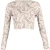 Etro Korte Paisley Cardigan in Beige Wol