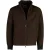 Bruine suede look tussenjas Pierre Cardin met boord gevoerd