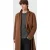 AllSaints Brax Coat Cider Brown